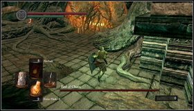 Jump over gaps [1] and go to the second sphere - The Bed of Chaos - How to kill a boss - Dark Souls - Game Guide and Walkthrough