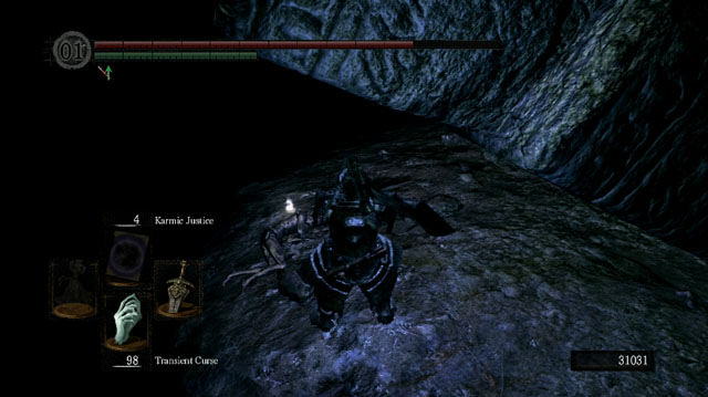 You will find Humanity under the bridge - Chasm of the Abyss - Artorias Of The Abyss - walkthrough - Dark Souls - Game Guide and Walkthrough