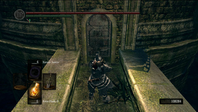 Open the door - Oolacite Township II - Artorias Of The Abyss - walkthrough - Dark Souls - Game Guide and Walkthrough