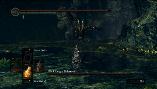 Black Dragon Kalameet - Black Dragon Kalameet - Artorias Of The Abyss - How to kill a boss - Dark Souls - Game Guide and Walkthrough