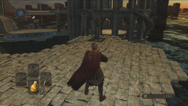 Use the lever. - Heides Tower Of Flame - Walkthrough - Dark Souls II - Game Guide and Walkthrough