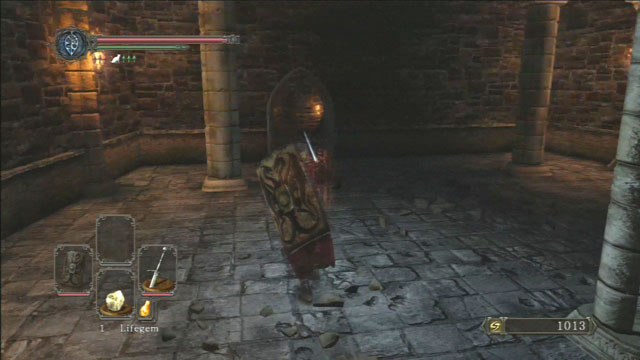 Go through the door. - Heides Tower Of Flame - The Underground - Walkthrough - Dark Souls II - Game Guide and Walkthrough