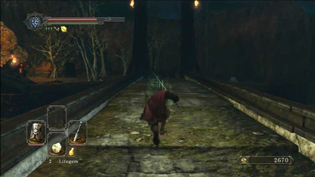 Run across the bridge - Huntsmans Copse - the way through the mountains - Walkthrough - Dark Souls II - Game Guide and Walkthrough