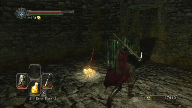 Use the lever. - Harvest Valley - Walkthrough - Dark Souls II - Game Guide and Walkthrough