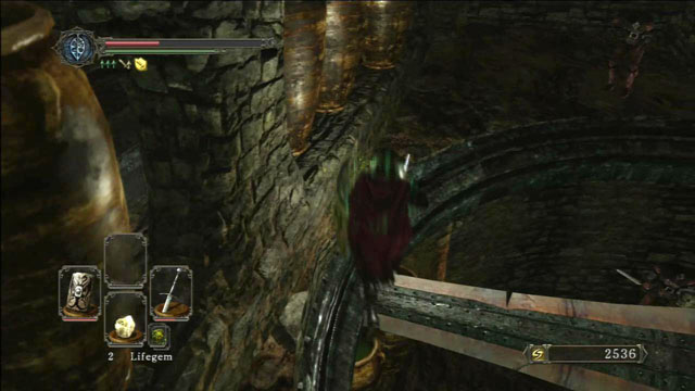 Jump down. - Earthen Peak - Walkthrough - Dark Souls II - Game Guide and Walkthrough