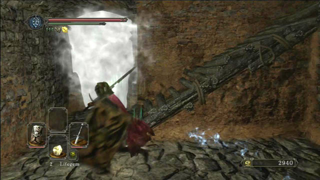 Go through the mist. - Earthen Peak - Walkthrough - Dark Souls II - Game Guide and Walkthrough