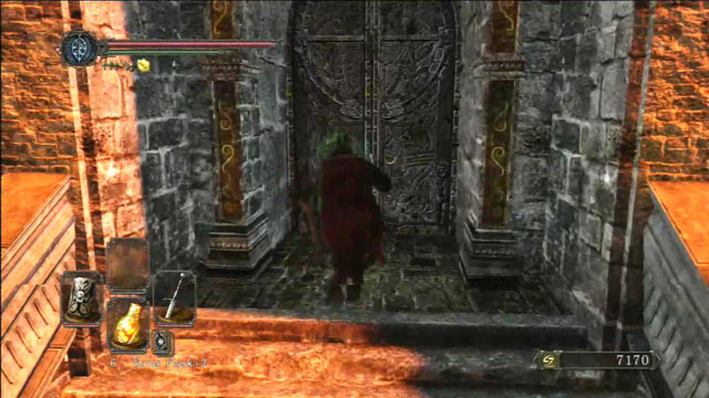Open the door. - Iron Keep - journey through the fortress - Walkthrough - Dark Souls II - Game Guide and Walkthrough