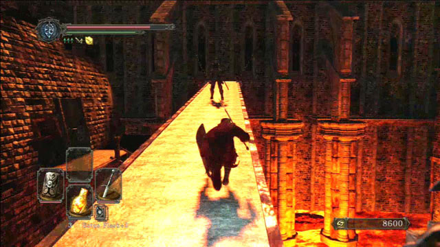 Run across the bridge. - Iron Keep - journey through the fortress - Walkthrough - Dark Souls II - Game Guide and Walkthrough