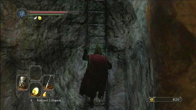 Climb the ladder. - Grave Of Saints - Walkthrough - Dark Souls II - Game Guide and Walkthrough