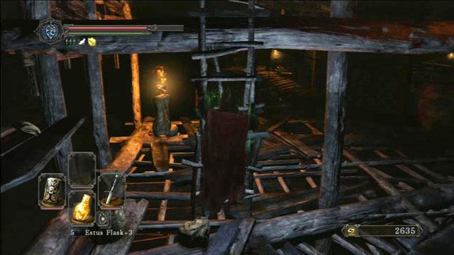 Climb the ladder - The Gutter - Walkthrough - Dark Souls II - Game Guide and Walkthrough