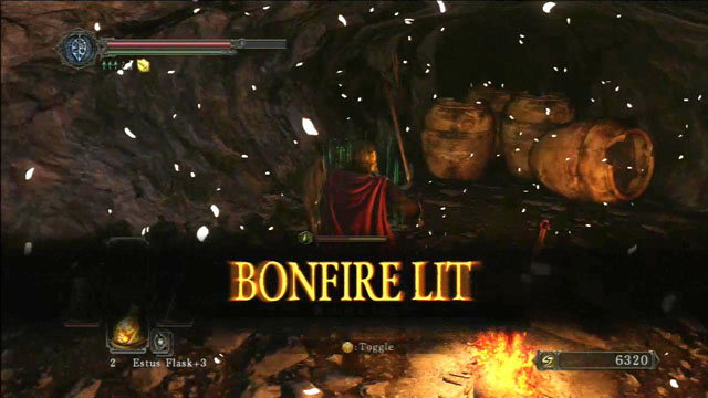 Light the bonfire - Black Gulch - Walkthrough - Dark Souls II - Game Guide and Walkthrough