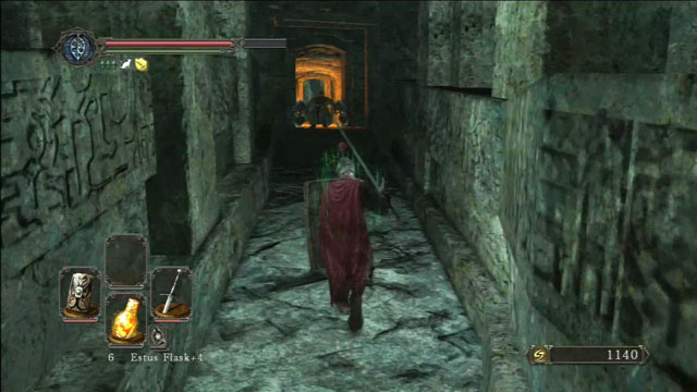 Watch out for flying axes - Doors Of Pharros - Walkthrough - Dark Souls II - Game Guide and Walkthrough