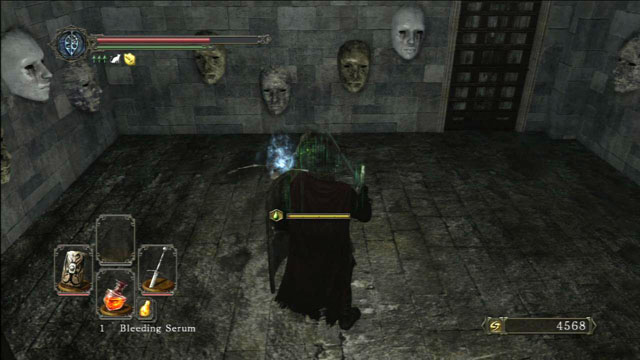 Avoid the mask - Drangleic Castle - courtyard - Walkthrough - Dark Souls II - Game Guide and Walkthrough