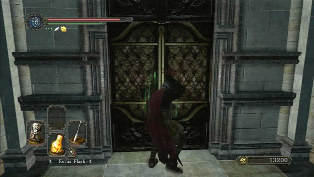 Open the door - Drangleic Castle - interiors - Walkthrough - Dark Souls II - Game Guide and Walkthrough