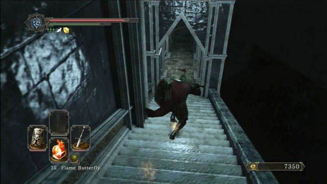 Run down the stairs - Drangleic Castle - interiors - Walkthrough - Dark Souls II - Game Guide and Walkthrough
