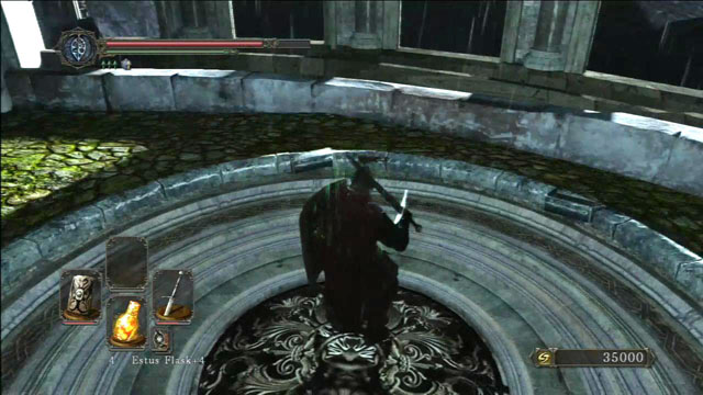 Use the lift to go down - Shrine Of Amana - Walkthrough - Dark Souls II - Game Guide and Walkthrough