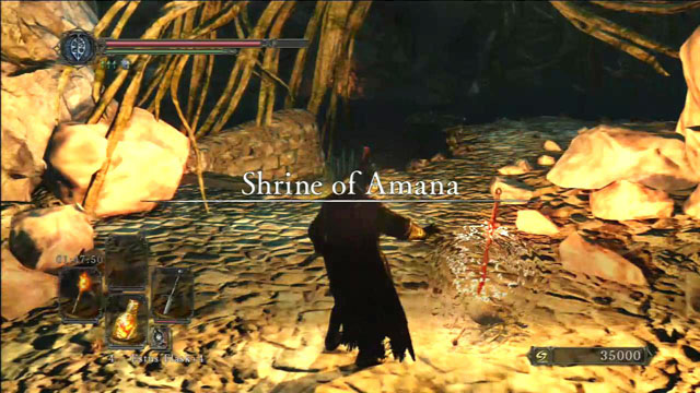 Light a bonfire - Shrine Of Amana - Walkthrough - Dark Souls II - Game Guide and Walkthrough