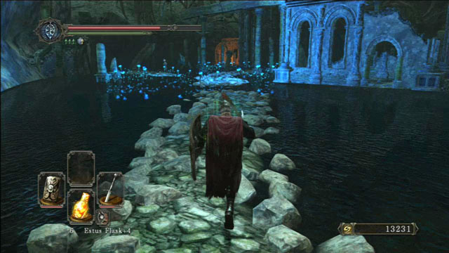 Head to the ruins on the left - Shrine Of Amana - Walkthrough - Dark Souls II - Game Guide and Walkthrough
