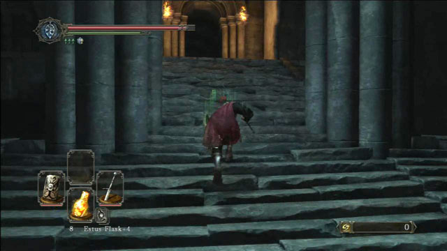 Go up the stairs - Undead Crypt - Walkthrough - Dark Souls II - Game Guide and Walkthrough