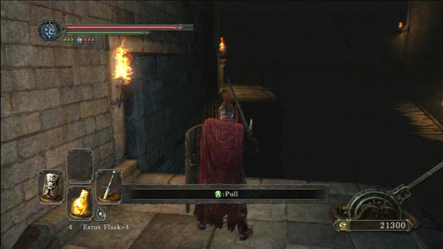 Use the lever - Undead Crypt - Walkthrough - Dark Souls II - Game Guide and Walkthrough