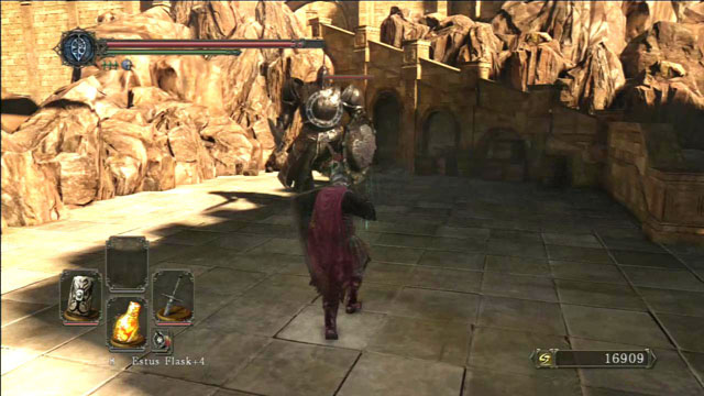 Defeat the giant knight - Dragon Shrine - Walkthrough - Dark Souls II - Game Guide and Walkthrough