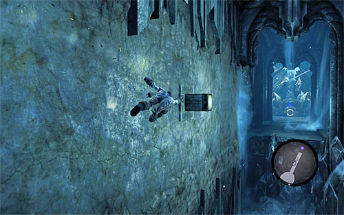 You can now go into the newly unlocked passageway - Reach the top of The Dark Fortress (2) - Find a Way to Save War - Darksiders II - Game Guide and Walkthrough