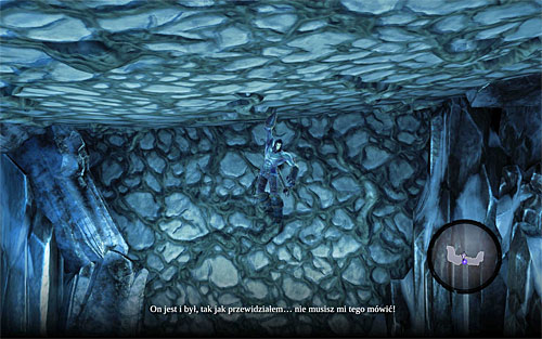 There is another encounter with Ice Skeletons ahead of you, and since their numbers are quite large, don't forget to dodge frequently - Reach the top of The Dark Fortress (1) - Find a Way to Save War - Darksiders II - Game Guide and Walkthrough