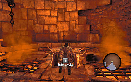 Look around the chamber for a Boatman Coin, and then look inside the chest to find a Skeleton Key - Restore the Fire of the Mountain (1) - The Fire of the Mountain - Darksiders II - Game Guide and Walkthrough