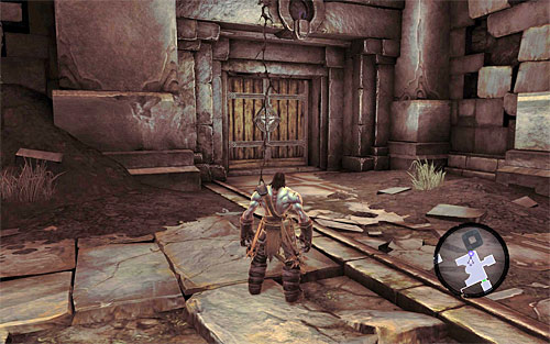 Go through the north door shown on the above screen - they lead to a staircase - Return to Alya - The Fire of the Mountain - Darksiders II - Game Guide and Walkthrough