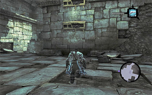 There are two balls to roll, but the southern one is easier to get to - Restore the Tears of the Mountain (1) - The Tears of the Mountain - Darksiders II - Game Guide and Walkthrough