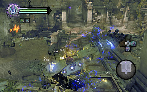 Notice that new Tainted Constructs had started appearing in the area - Wake the Construct (1) - To Move a Mountain - Darksiders II - Game Guide and Walkthrough