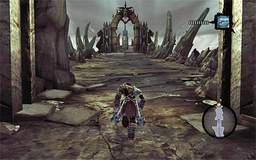 Follow the quite linear path, and eliminate the skeletons, that you come across - Find the Eternal Throne (2) - The Lord of Bones - Darksiders II - Game Guide and Walkthrough