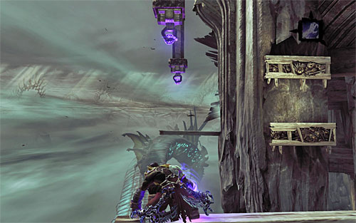 Position the Death the way shown in the above screenshot - Go to the throne room - The Lord of Bones - Darksiders II - Game Guide and Walkthrough