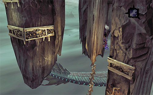 Do not attempt to jump left - Go to the throne room - The Lord of Bones - Darksiders II - Game Guide and Walkthrough
