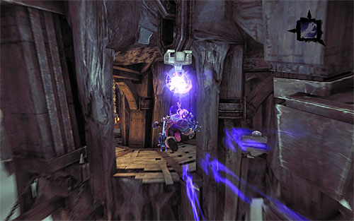 Wait for the movable platform to move into another place and jump over to a stable ledge - Go to the throne room - The Lord of Bones - Darksiders II - Game Guide and Walkthrough