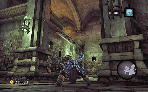 Move to the adjoining chamber and look around for a chest first - Summon the Arena Champion (2) - The Toll of Kings - Darksiders II - Game Guide and Walkthrough