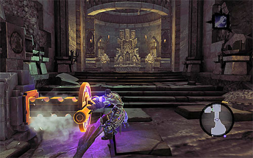 Go back near the throne - Summon the Arena Champion (2) - The Toll of Kings - Darksiders II - Game Guide and Walkthrough
