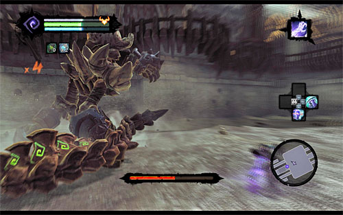 After he changes back to his larger form, you'll proceed to the THIRD STAGE of this battle - Boss 8 - Gnashor - The Toll of Kings - Darksiders II - Game Guide and Walkthrough