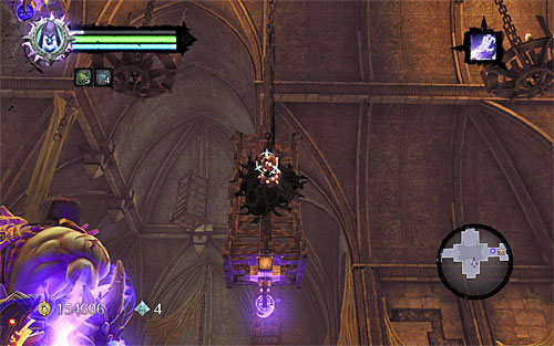 After a successful landing, look around for a chest with a Dungeon Map - Resurrect Phariseer (1) - Phariseer - Darksiders II - Game Guide and Walkthrough