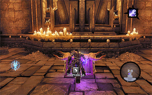 Go north to reach a chest with a Skeleton Key - Resurrect Phariseer (1) - Phariseer - Darksiders II - Game Guide and Walkthrough