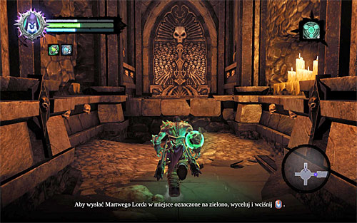 Head towards the lift shaft, which is where you've placed the pillar - Finishing the quest - Phariseer - Darksiders II - Game Guide and Walkthrough