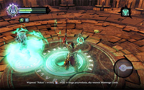 Start off by picking up the loot dropped by the defeated enemies - Finishing the quest - Phariseer - Darksiders II - Game Guide and Walkthrough