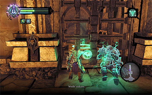 Approach the new summoning circle and use Interdiction to call the Dead Lord again - Finishing the quest - Phariseer - Darksiders II - Game Guide and Walkthrough
