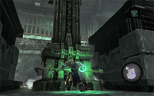 Go back to the main chamber area and jump down - Talk to the Judicator - Judicator - Darksiders II - Game Guide and Walkthrough