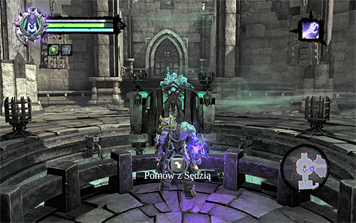 Be cautious because in one of the last rooms you may stumble across several Skeletons - Bring the first Soul - Judicator - Darksiders II - Game Guide and Walkthrough