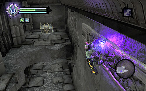 Using the interactive handhold has unlocked access to two well-hidden items - Find the second Soul (2) - Judicator - Darksiders II - Game Guide and Walkthrough