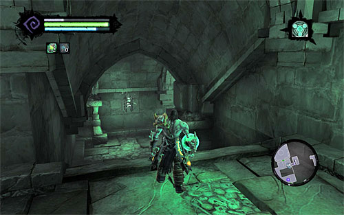 Turn left, stand in the summoning circle and use Interdiction to summon BOTH Dead Lords at the same time - Finishing the quest - Judicator - Darksiders II - Game Guide and Walkthrough
