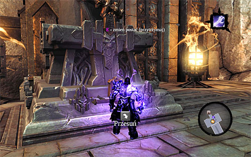 Move the other half to the statue on the right seen in the above screenshot - Go to The City of the Dead - The City of the Dead - Darksiders II - Game Guide and Walkthrough