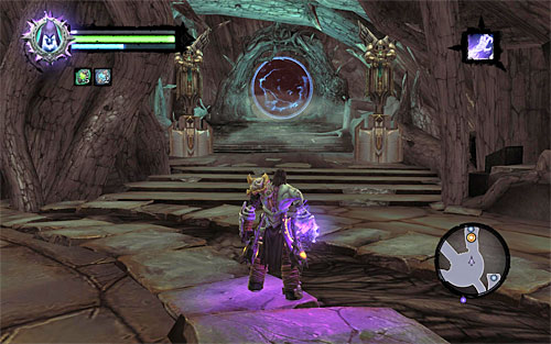 Approach the Crowmaster again - Go through the Angelic portal - The City of the Dead - Darksiders II - Game Guide and Walkthrough