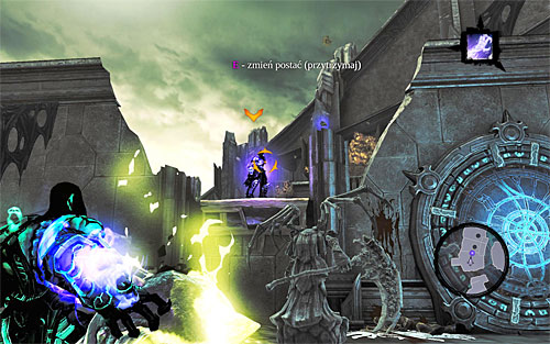 Activate Soul Split and return to the shadowbomb with the first part of the soul - Find the Scribe - eastern part of the Citadel (1) - Stains of Heresy - Darksiders II - Game Guide and Walkthrough